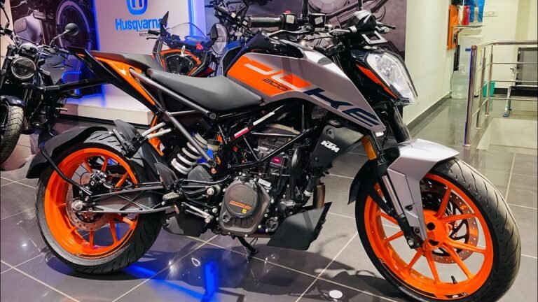 new KTM Duke 200